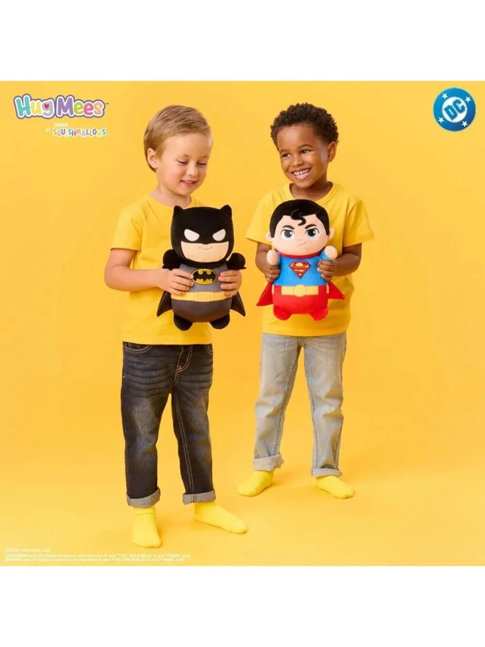 Squishmallows HugMees DC Batman Plush 11" NEW with tags - Picture 2 of 6